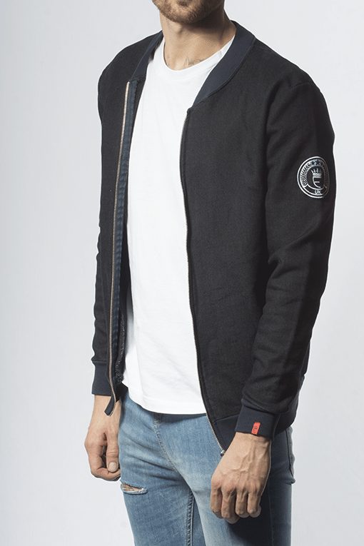 jeans bomber